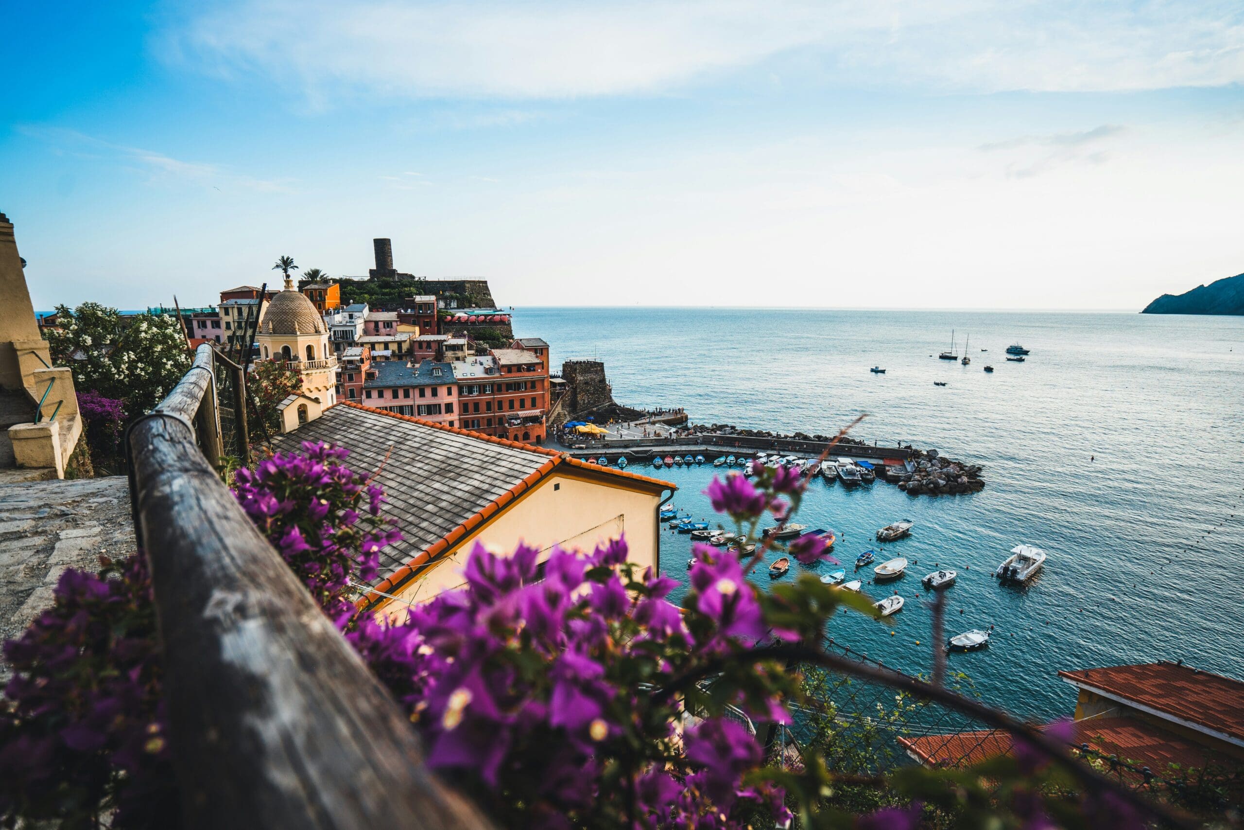 Zomervakantie in Italië Vernazza
